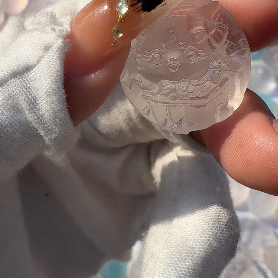 吱***甜未镶嵌手链水晶狐狸