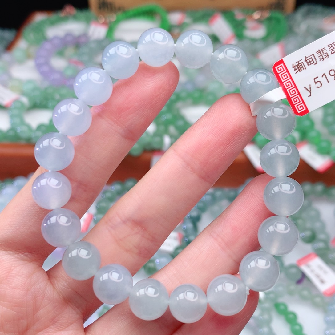 翡翠手链未镶嵌翡翠10mm