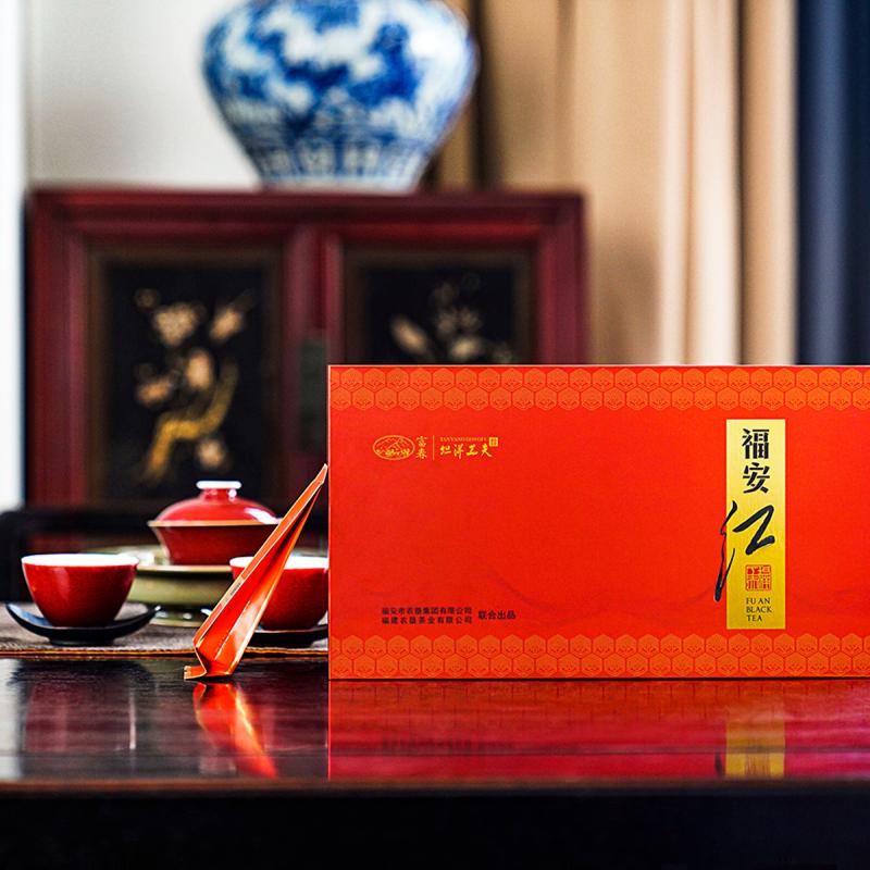 【福建农垦】富春坦洋工夫福安红117g红茶茶叶礼盒装 节日送礼自喝