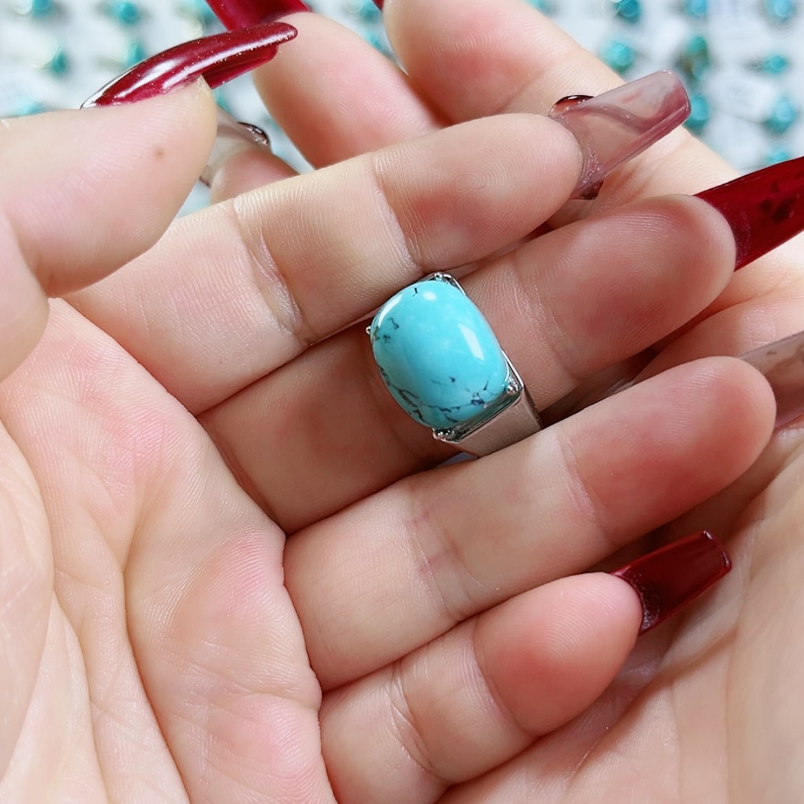 【闪购商品】绿松石珠宝奇石未镶嵌