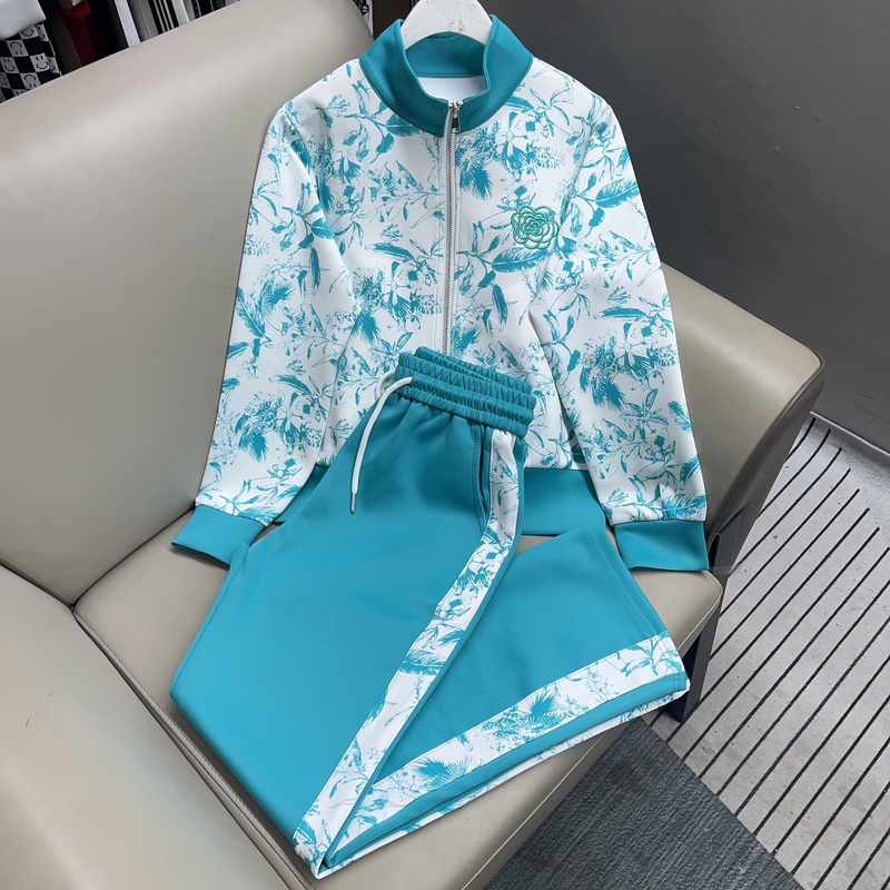692#深圳南油原创休闲时尚运动套装二件套