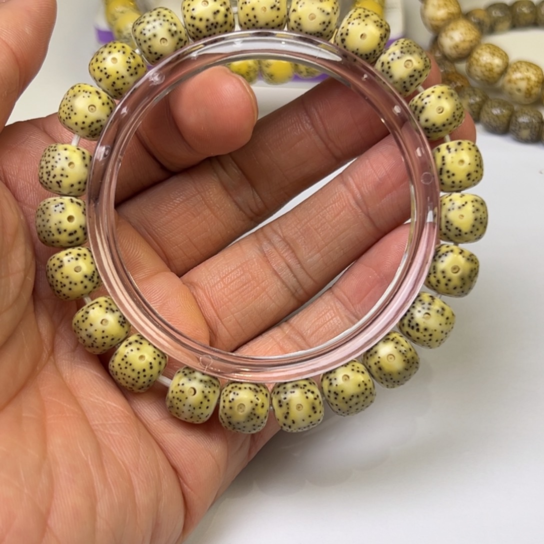 星月菩提吊坠星月菩提手串10×9