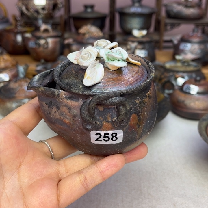 壶裸柴烧陶瓷茶具