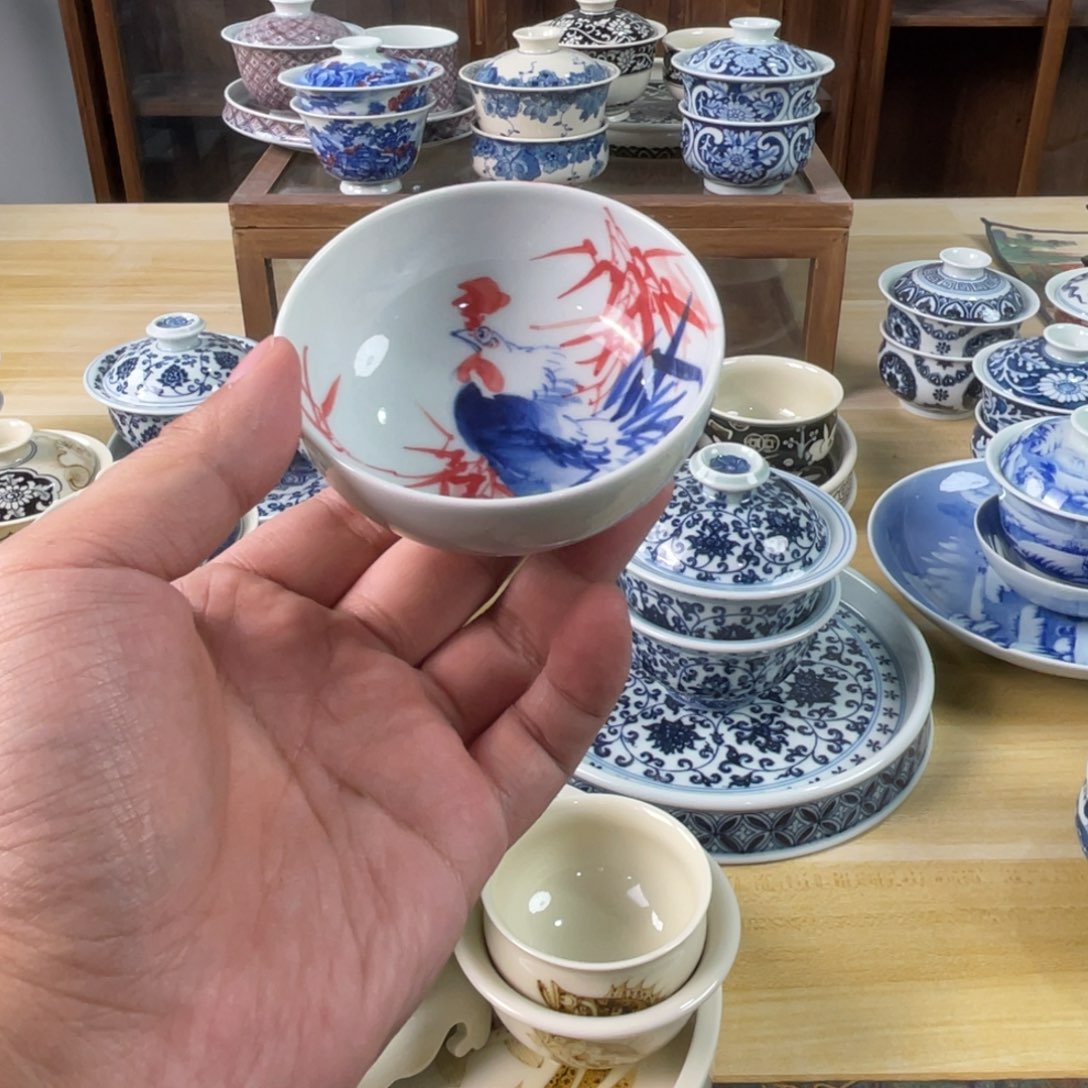景德镇手工手绘茶具