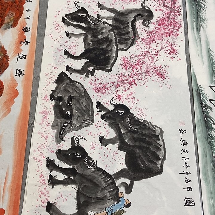 三个张画廊直播间！