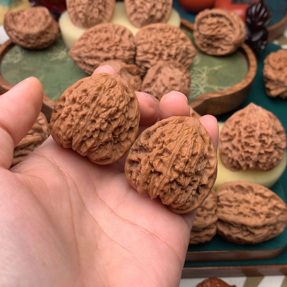 把件文玩核桃南将37放漏不面试