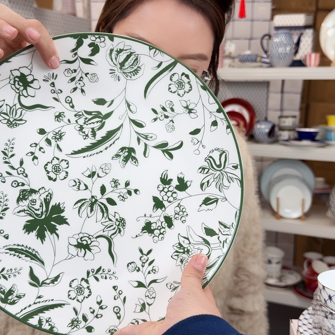 骨瓷高骨12英寸平盘30.5cm一个