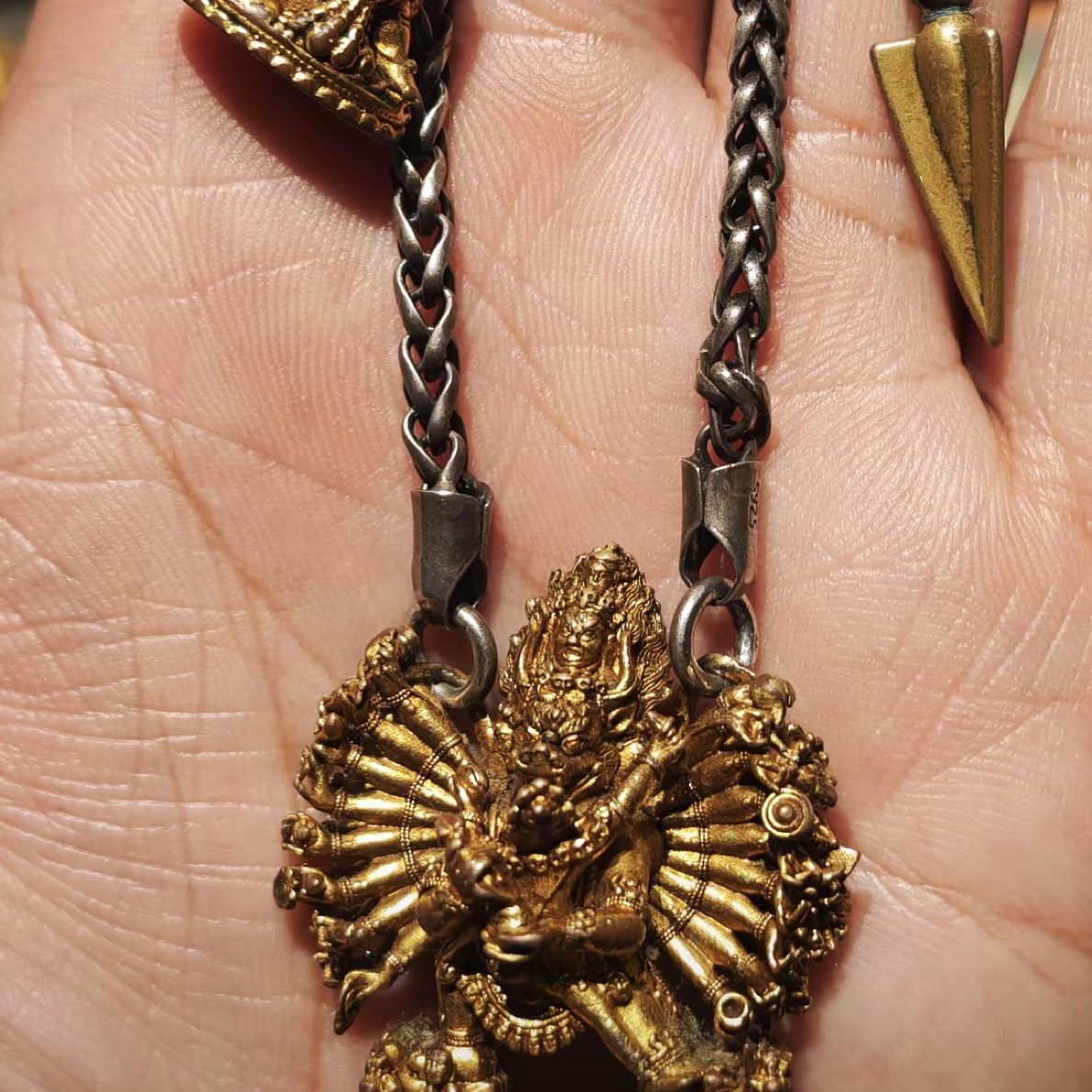 喜马拉雅鎏金小寸佛