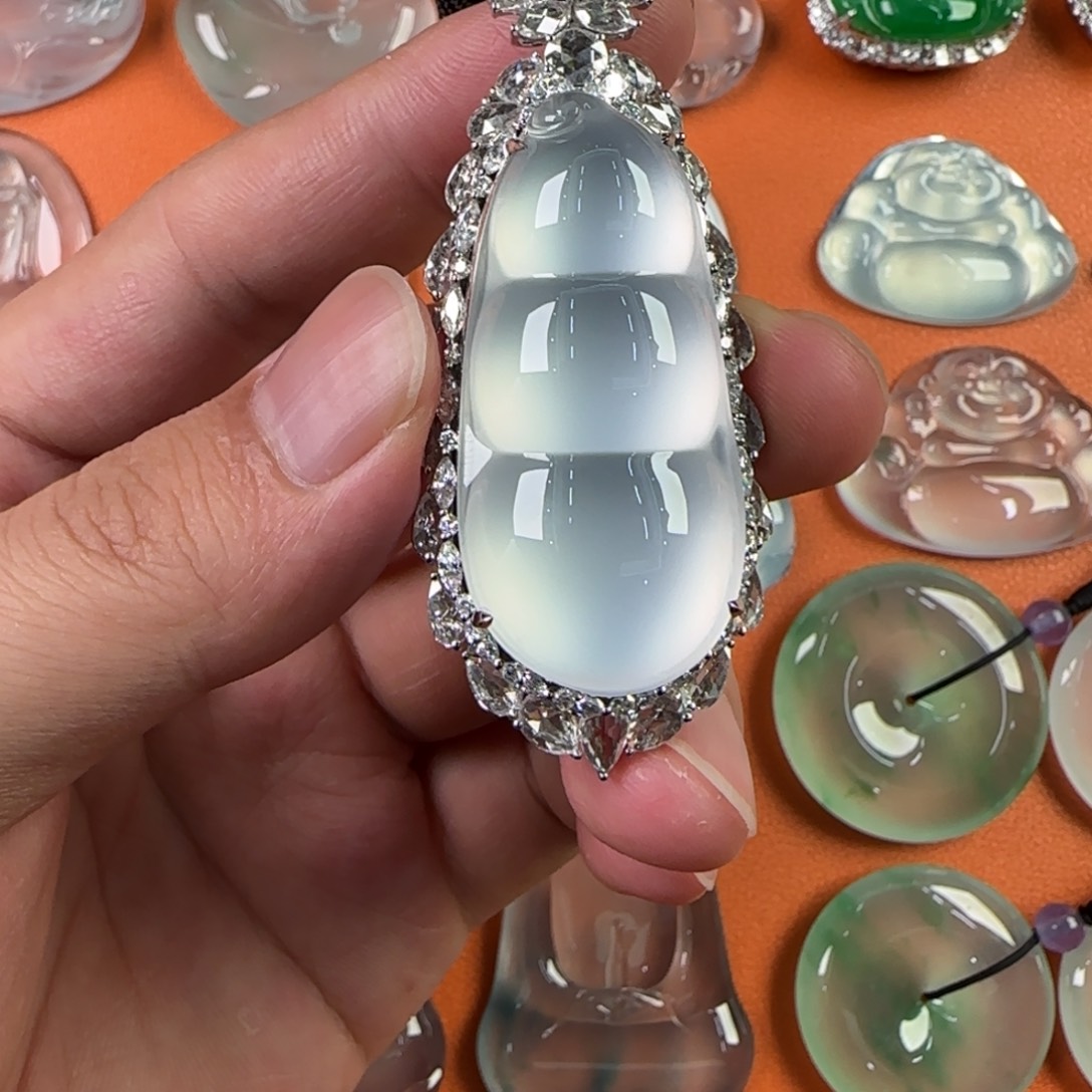 定制翡翠未镶嵌天然