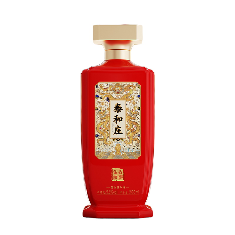 泰和庄香醪佳酿 酱香型白酒优级纯粮酿造光瓶53%Vol500ml