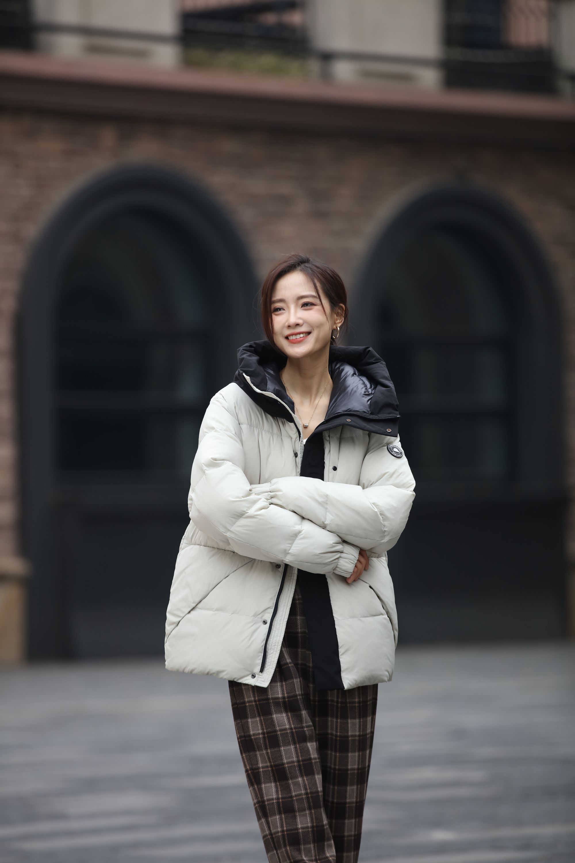 加厚90灰鸭绒百搭宽松长袖短款时尚女士休闲保暖冬季