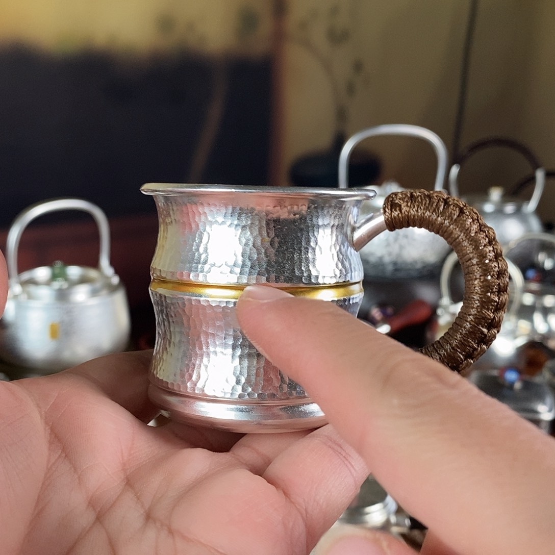 手工制作紫铜壶工艺