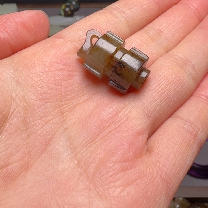 和田玉（糖玉）挂件未镶嵌