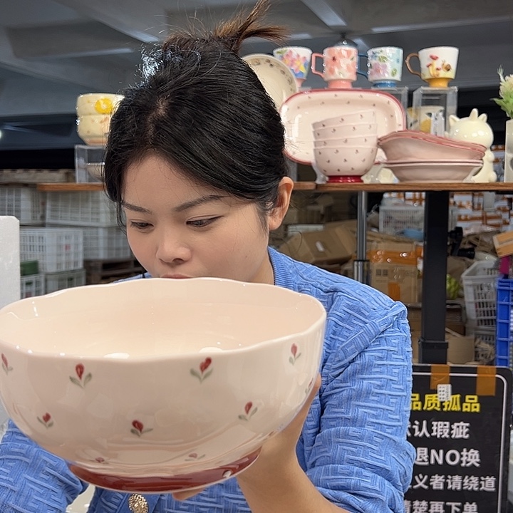 潮州陶瓷餐具微瑕8寸