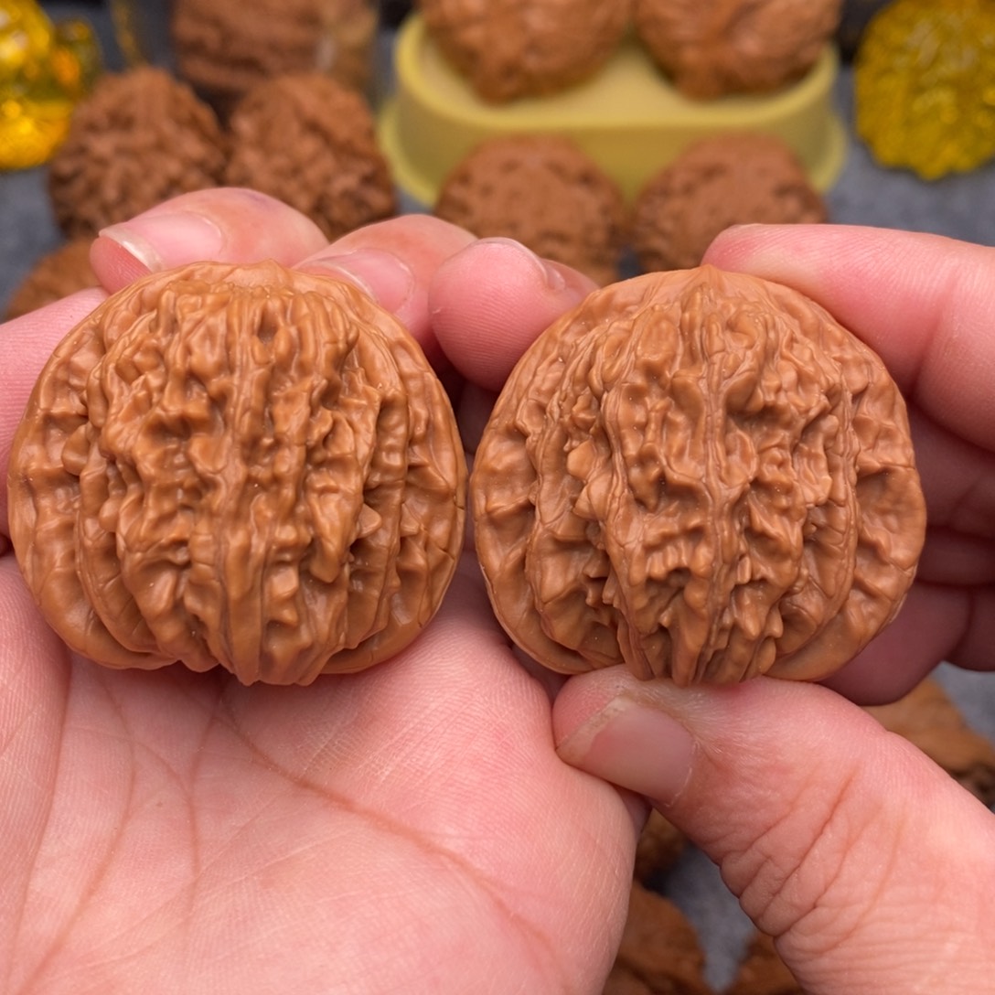 文玩核桃把件40精品毕业四座楼