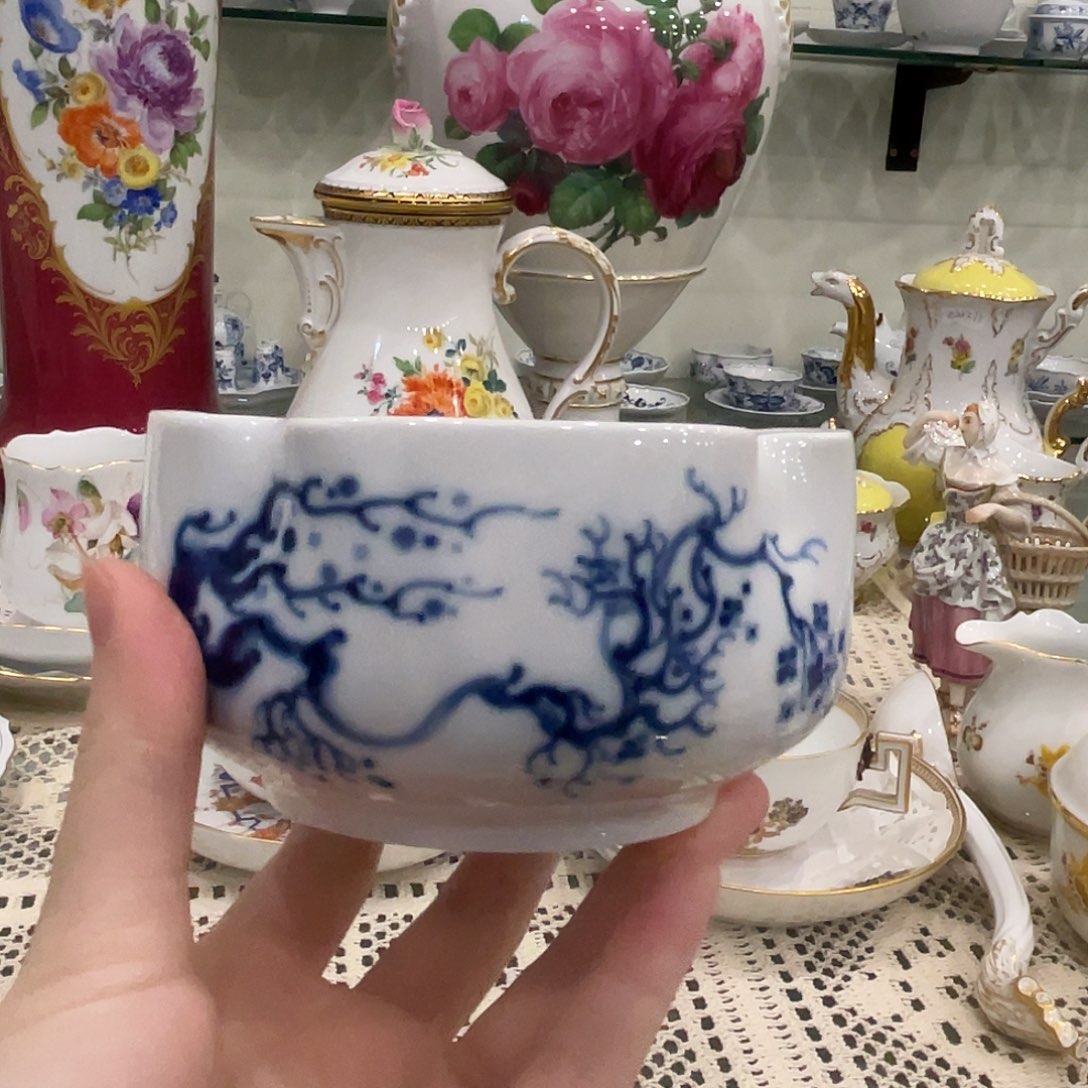 摆件中古一等甜品碗