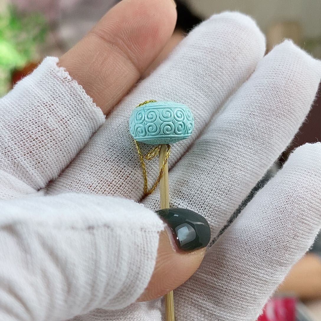 绿松石珠宝奇石未镶嵌