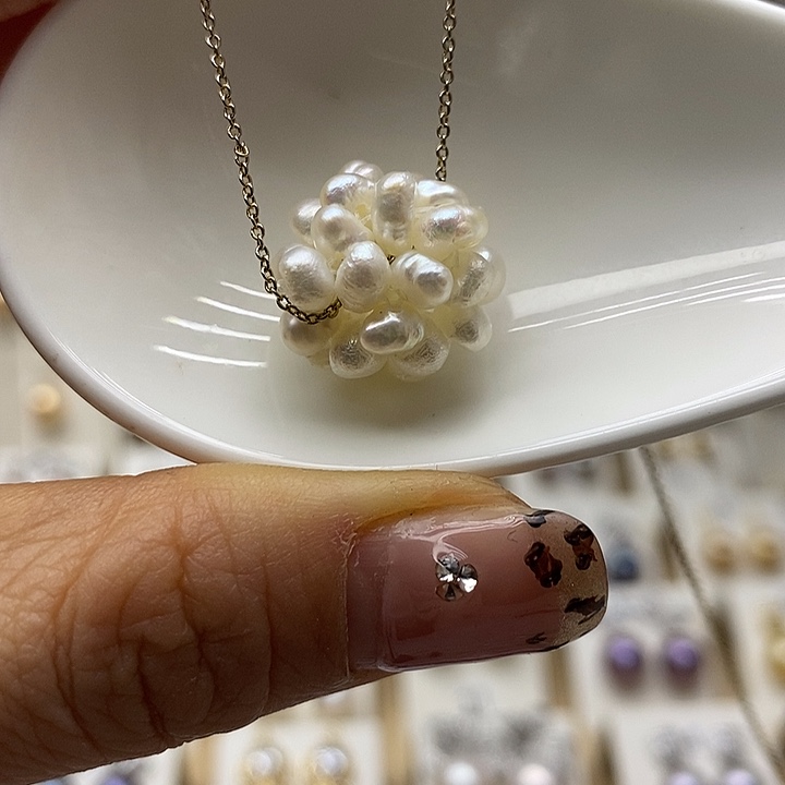 淡水珍珠路路通未镶嵌