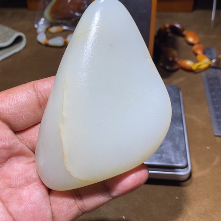 大***汉和田玉（白玉）未镶嵌颈饰