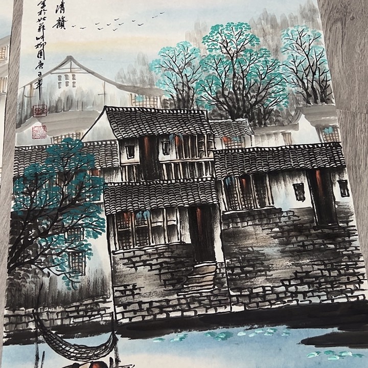 曰***照国画手绘国画专用链接8888
