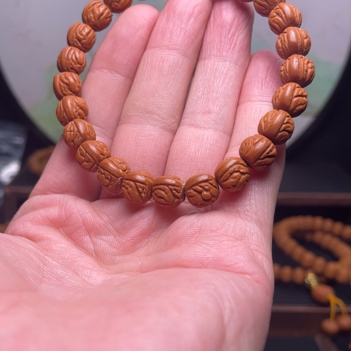 悄***的手串桃核10黑龙手串