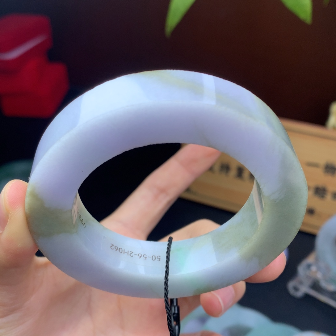 定制翡翠手镯未镶嵌定制不退不换50-56