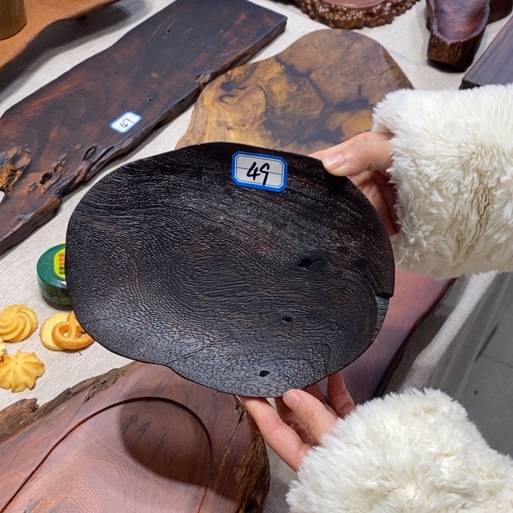 流***逝鸡翅木收纳盘22-16-3