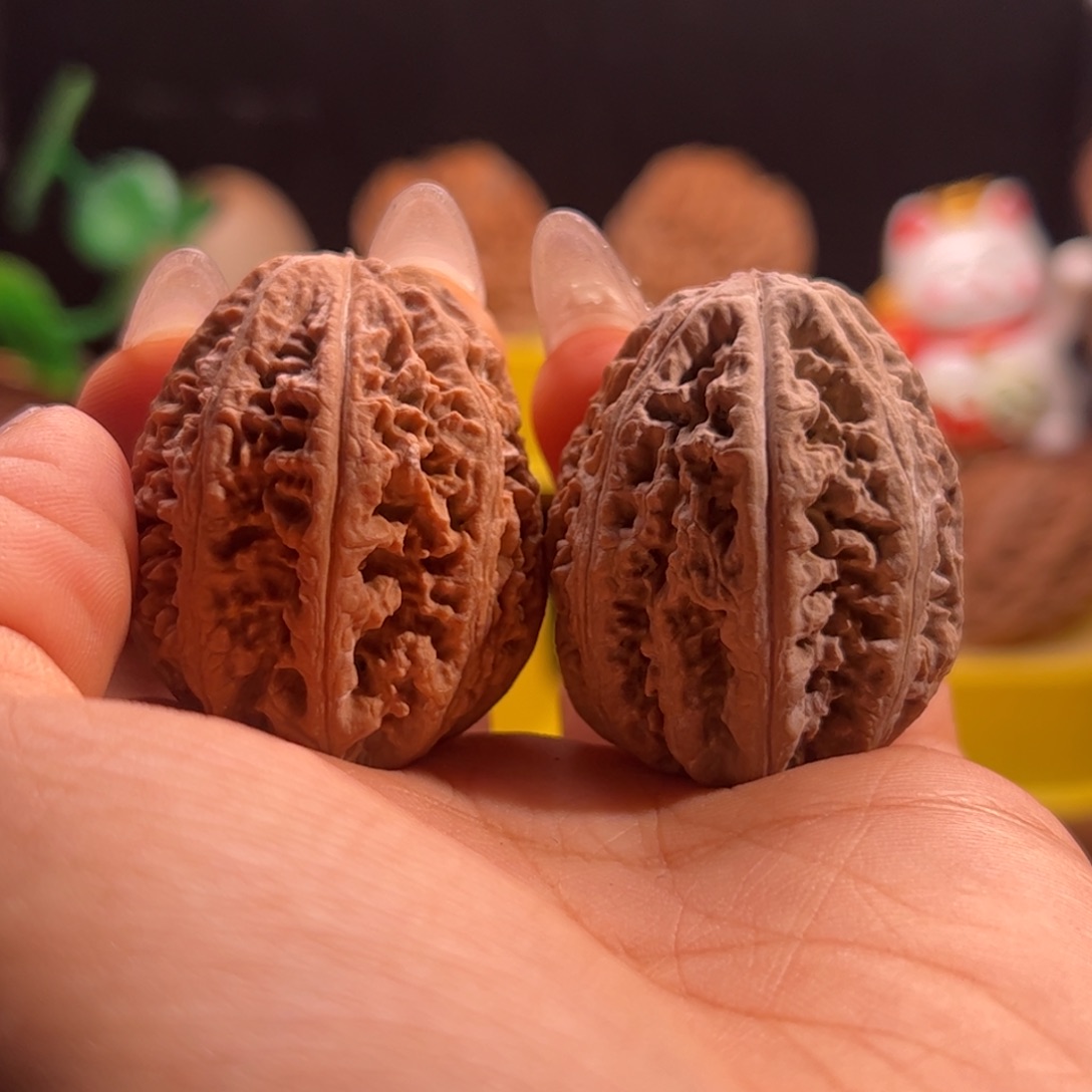 康***康文玩核桃吊坠核桃62阴阳