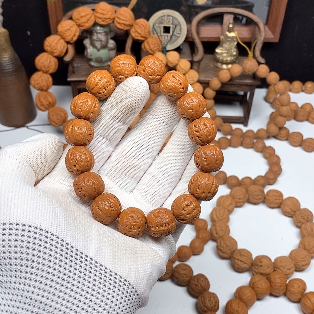 手串文玩核桃如*16小粗筋