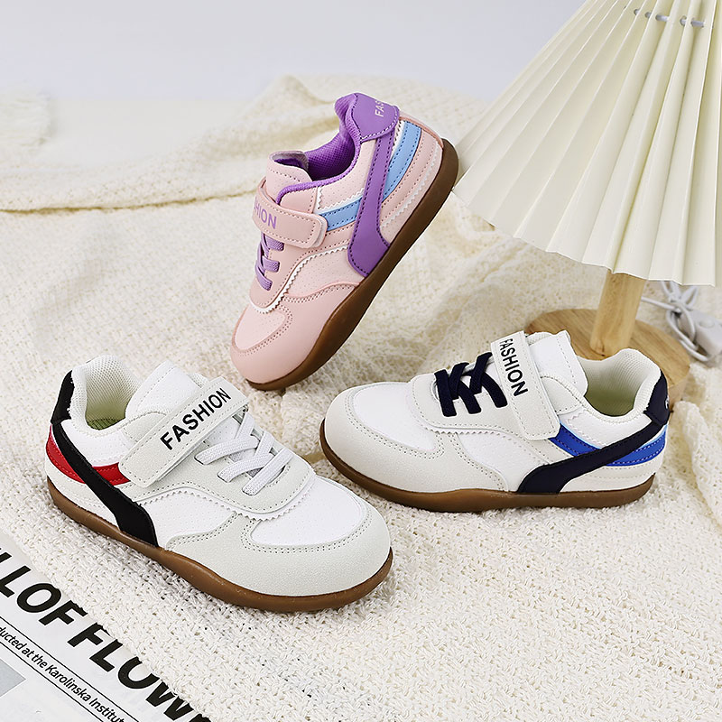 春秋新款儿童鞋宝宝机能鞋软面板鞋男女童软底防滑运动鞋