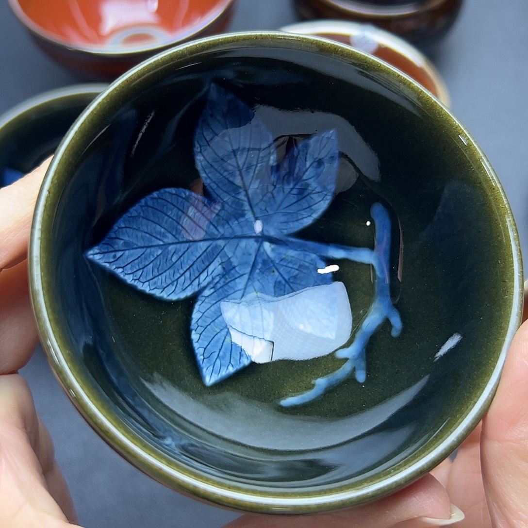 茶盏建窑建盏主人杯