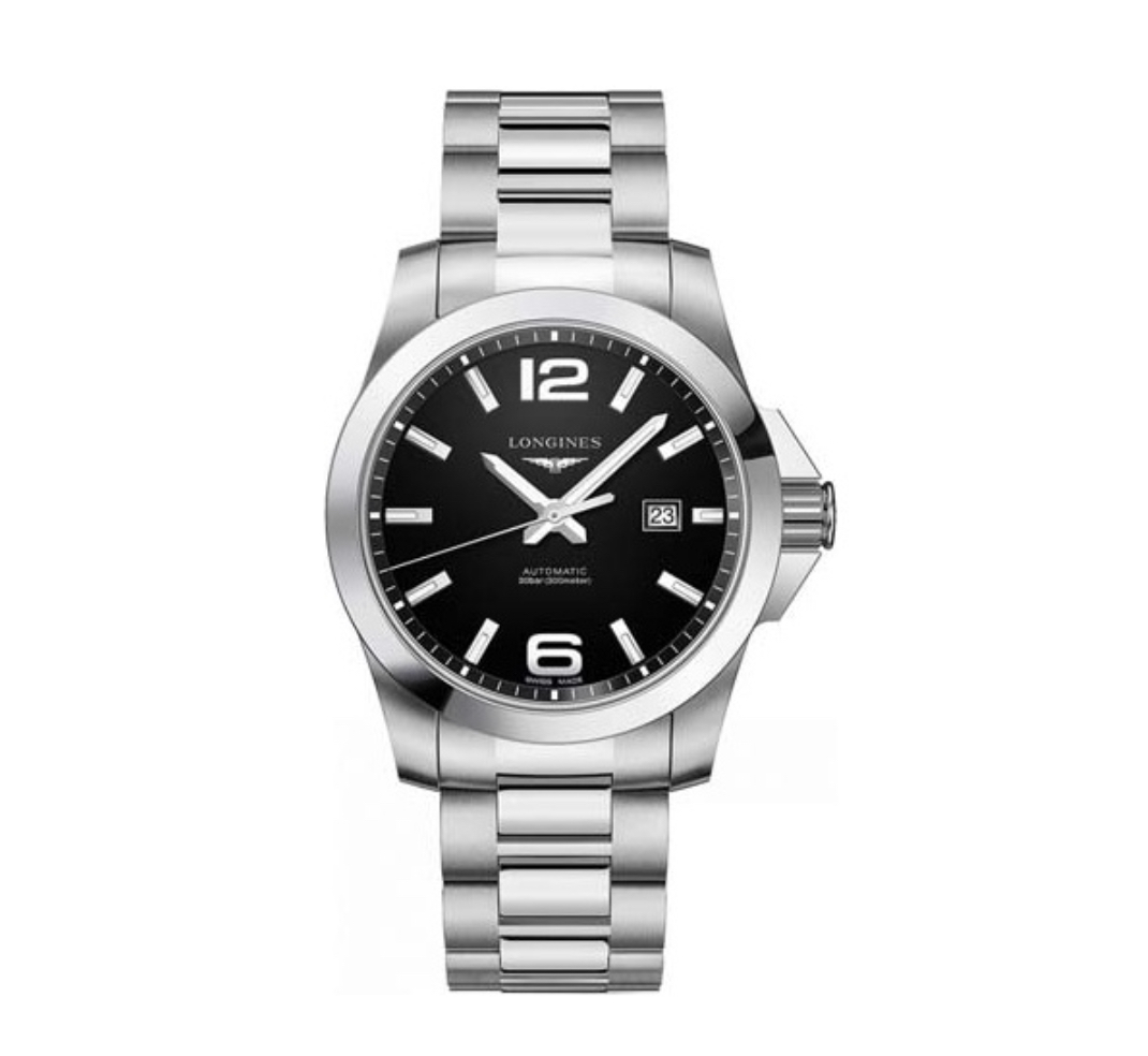 99新 Longines/浪琴 康卡斯系列自动机械43mm全套