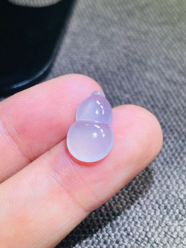 冰透起光葫芦戒面裸石镶嵌件