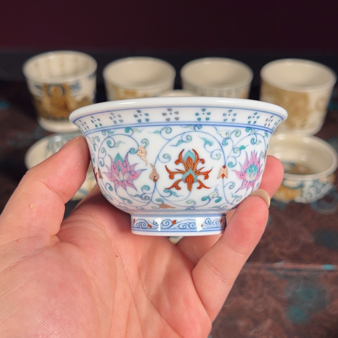 杯景德镇手绘陶瓷