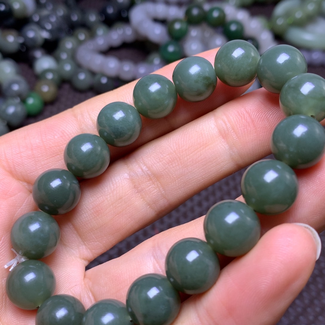 未镶嵌手串和田玉12