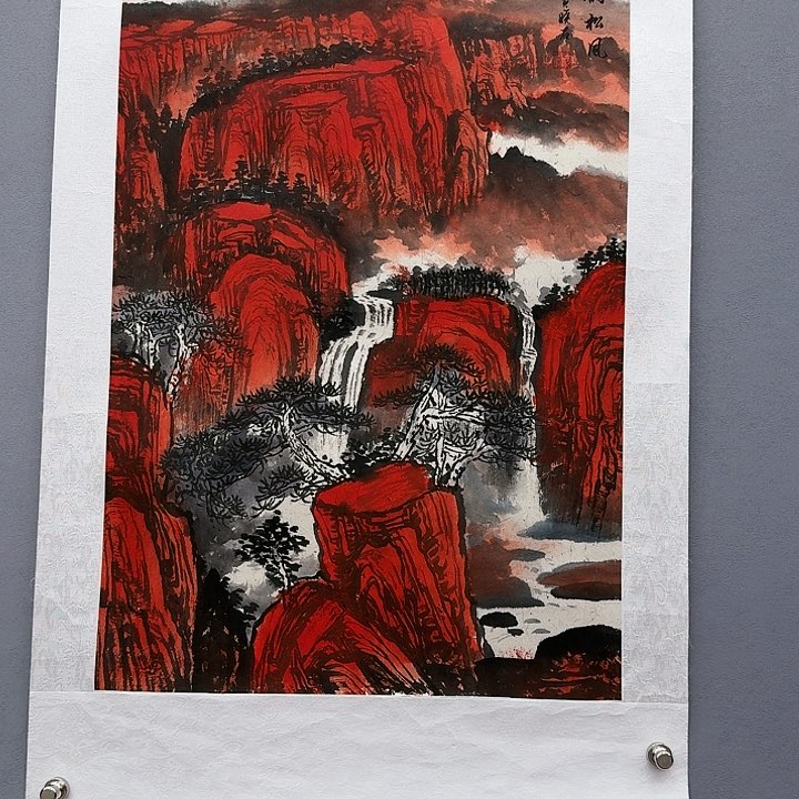 国画书法作品多次参加全国