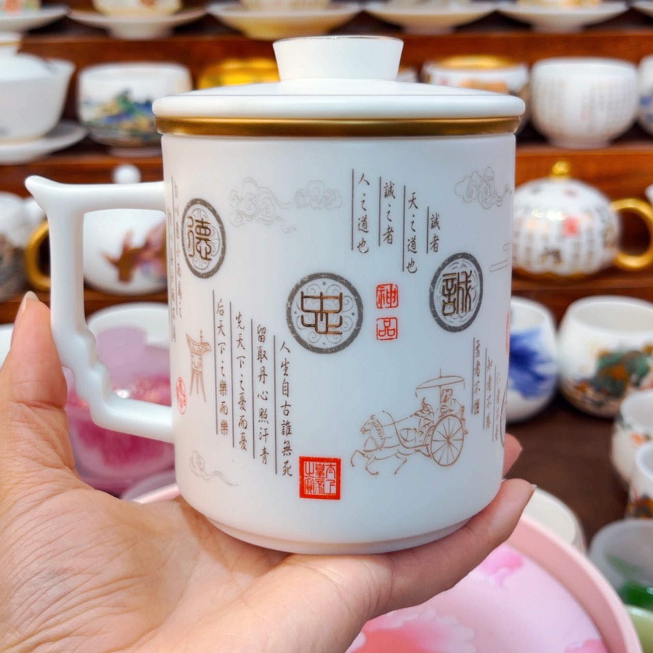 【闪购商品】高端大气上档次陶瓷茶具