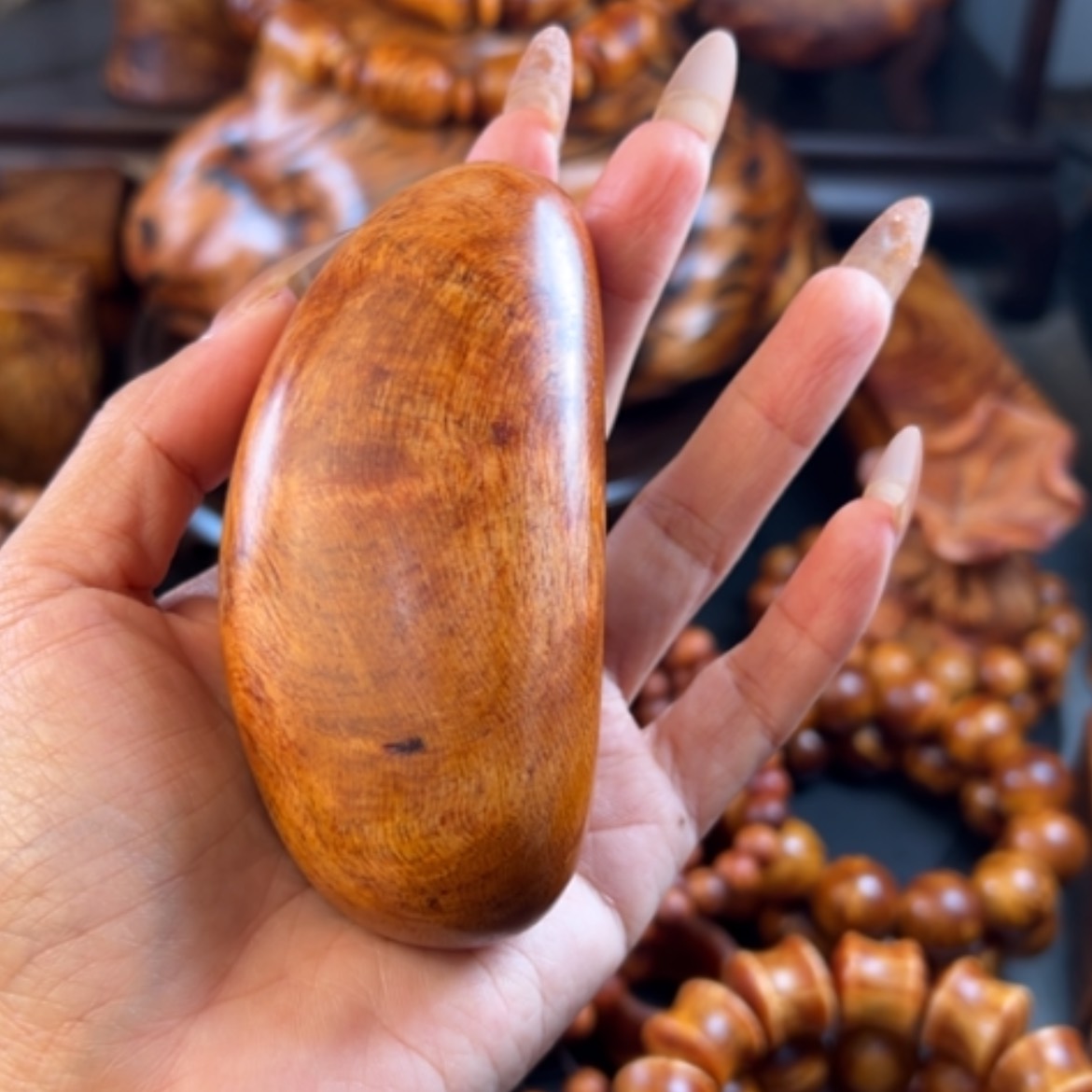 【闪购商品】松木（琥珀木）把件