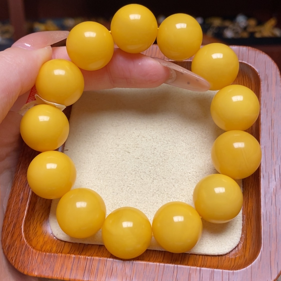 【闪购商品】蜜蜡手链未镶嵌手串