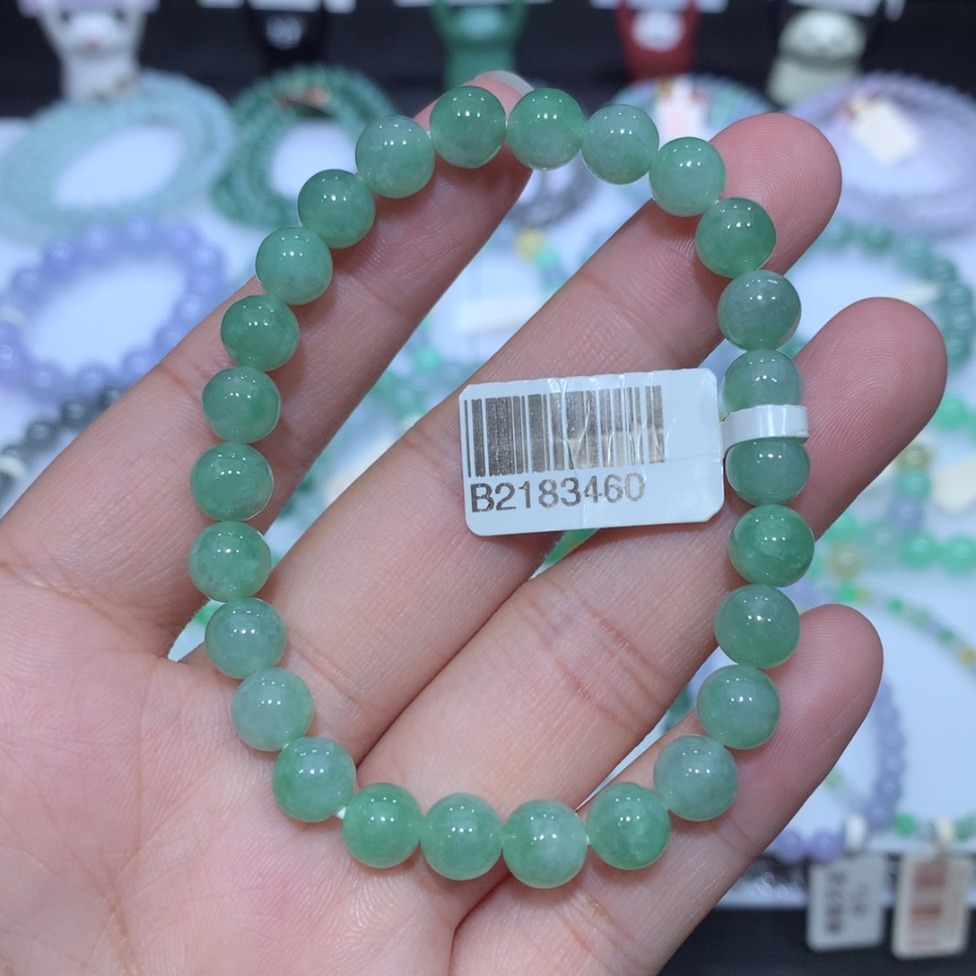 翡翠未镶嵌手串天然