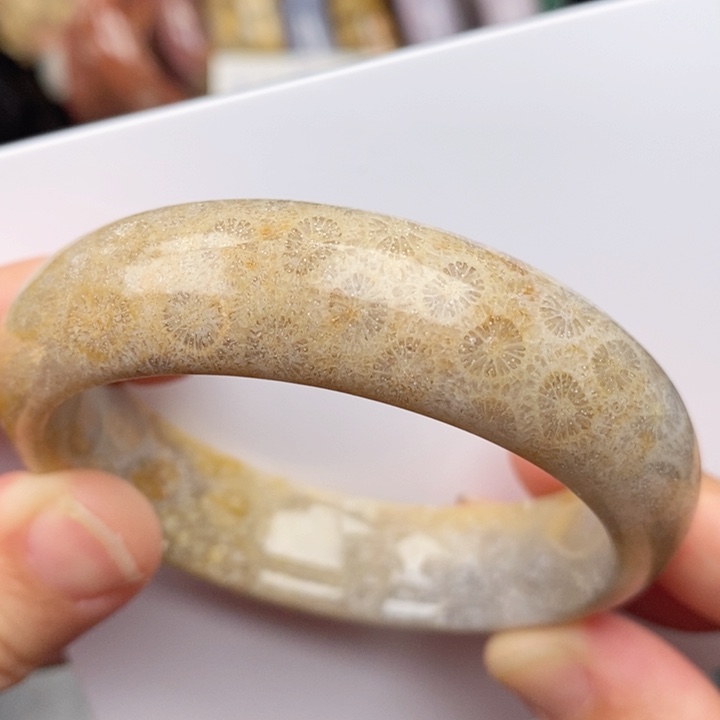 硅化玉手镯未镶嵌55