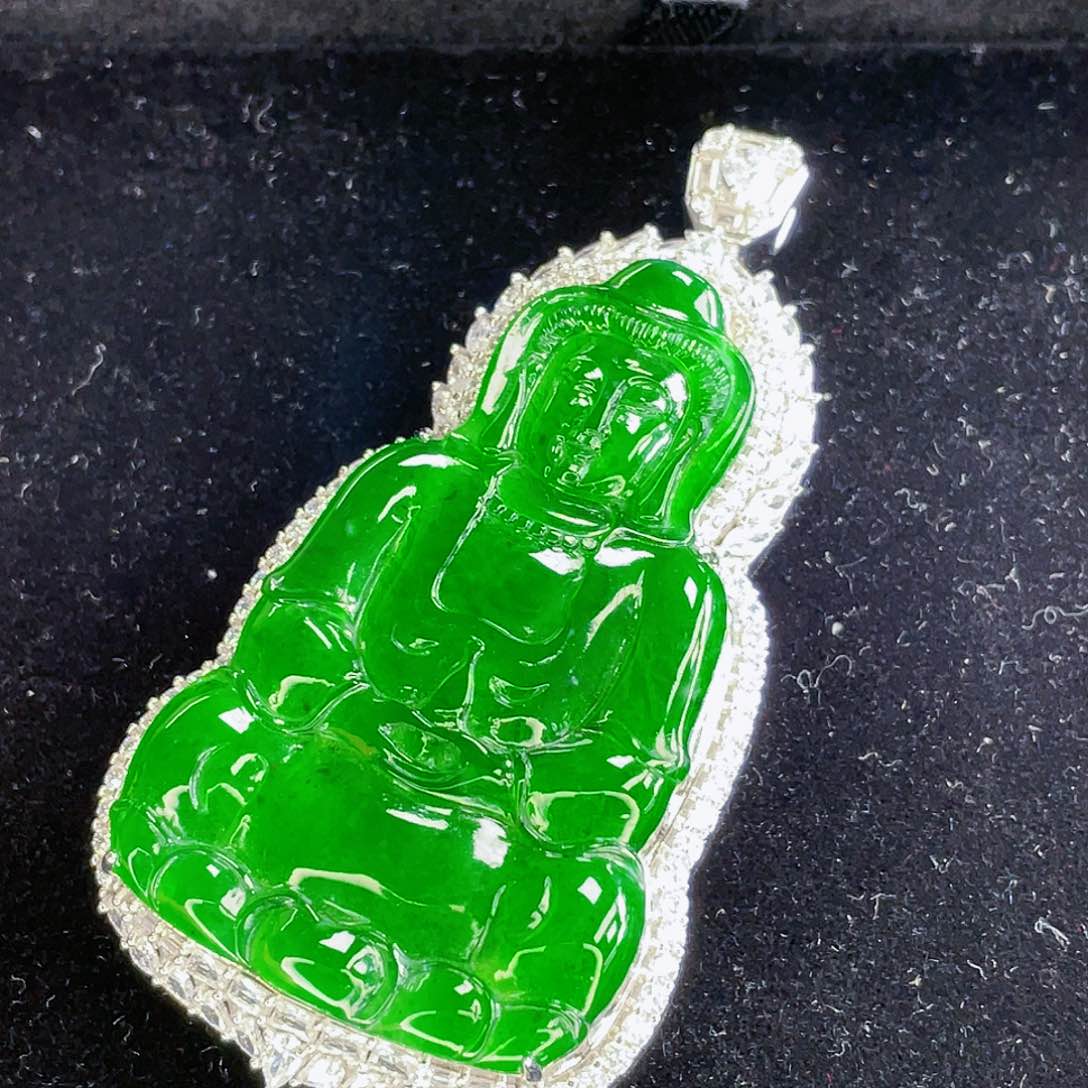 翡翠吊坠(不含链)未镶嵌