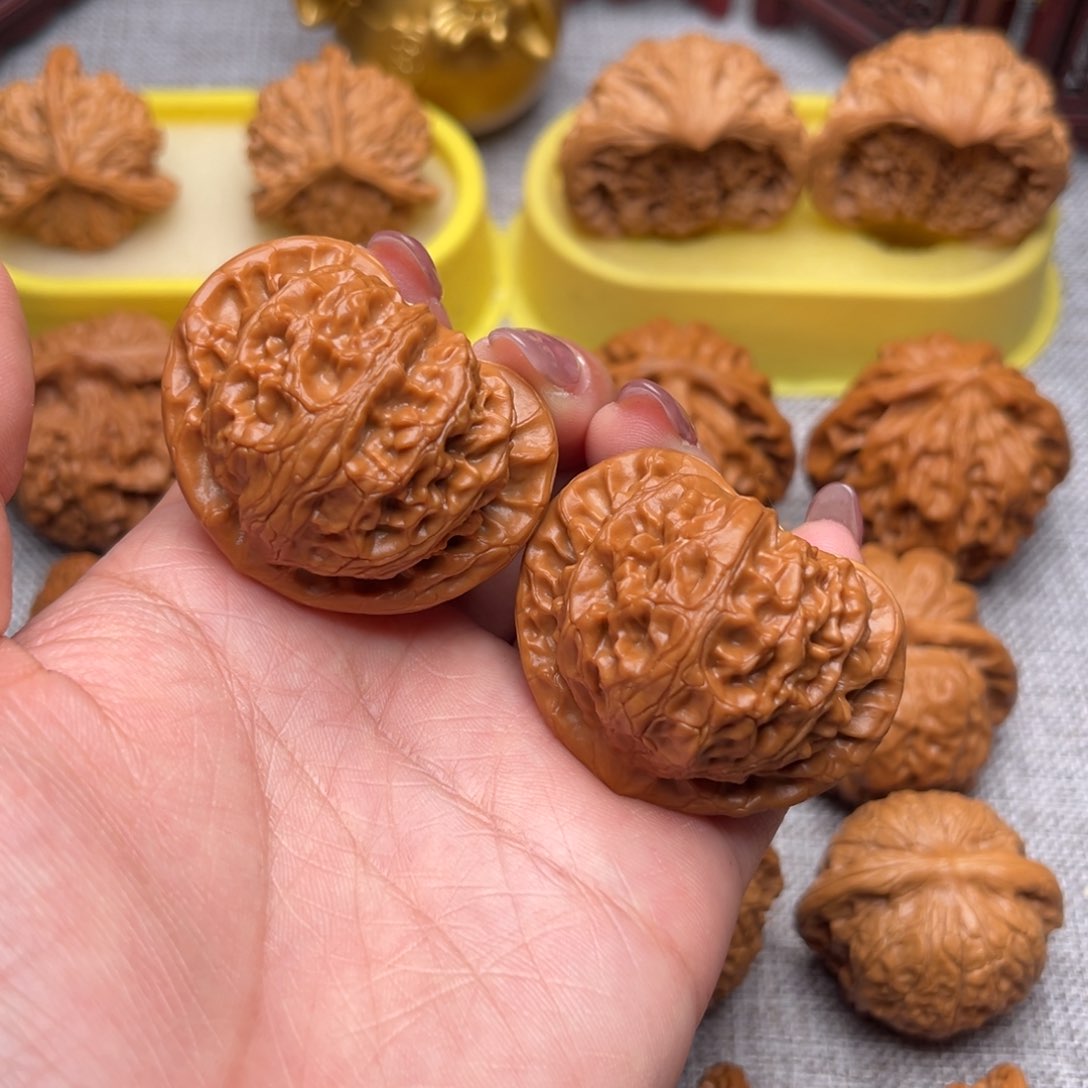 文玩核桃把件宫灯44