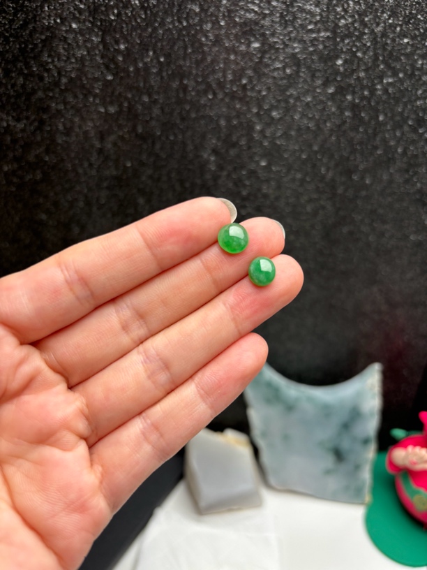 天然缅甸翡翠A货戒面女款