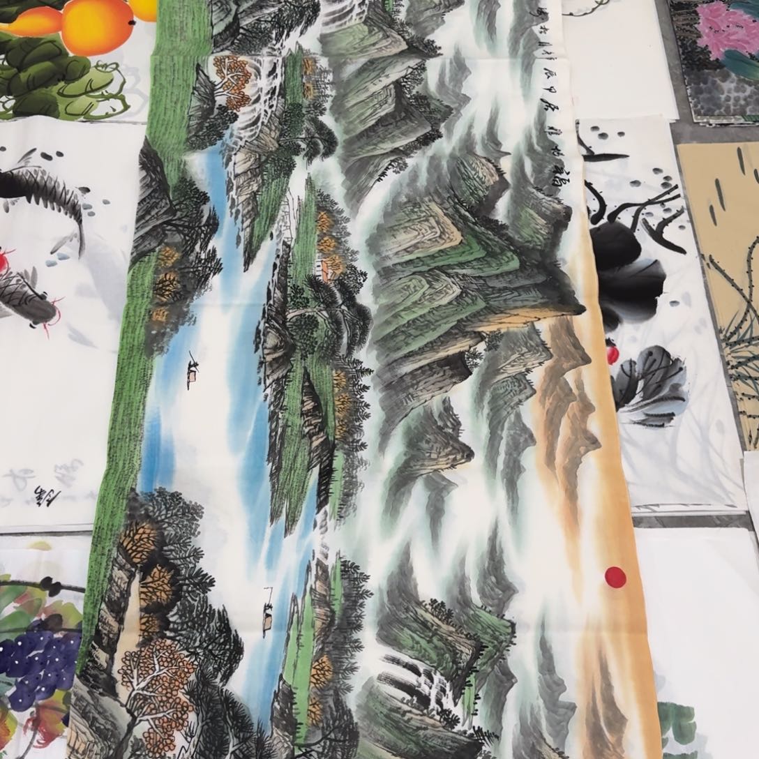 国画晓彤美术馆直播间