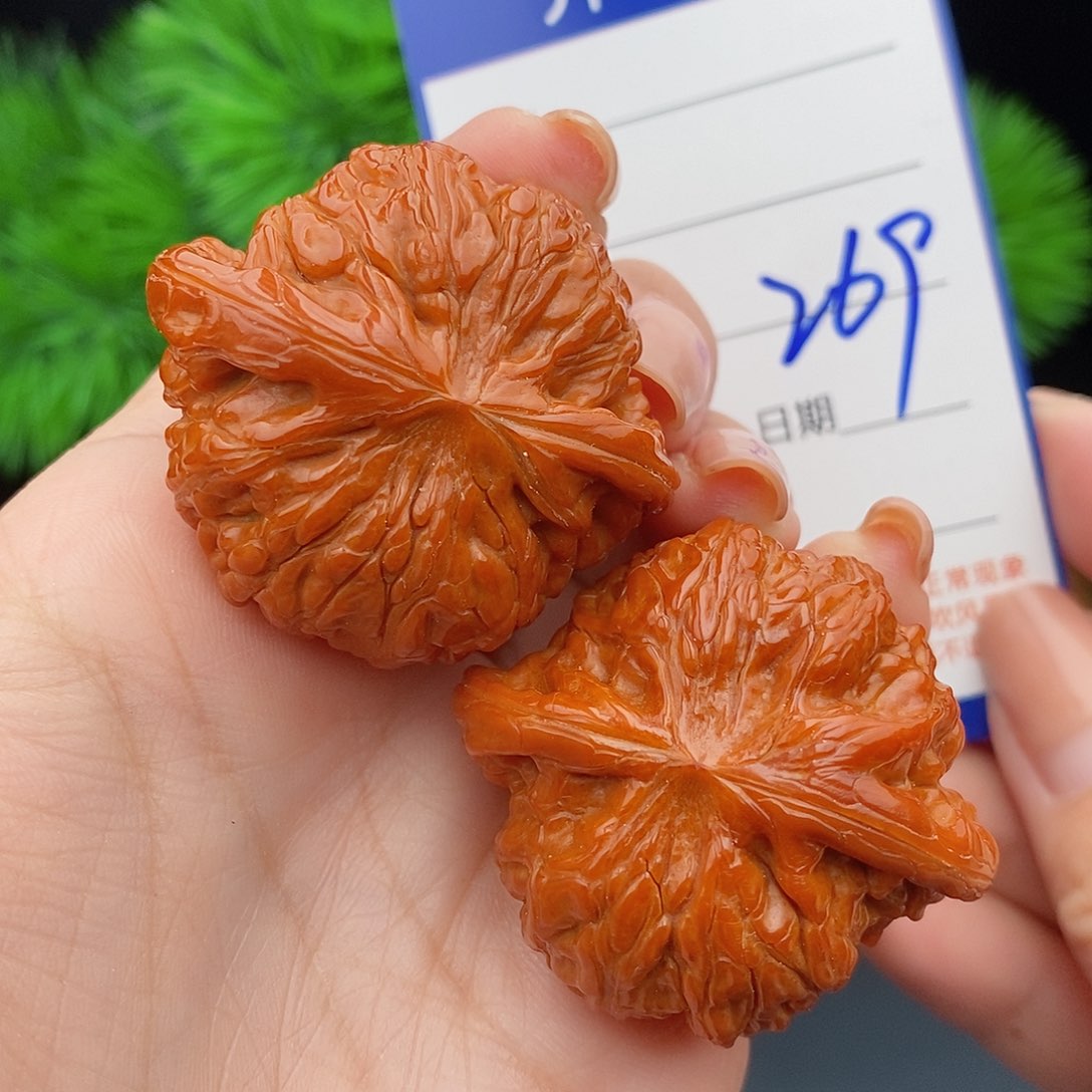 文玩核桃把件41山地磨盘269