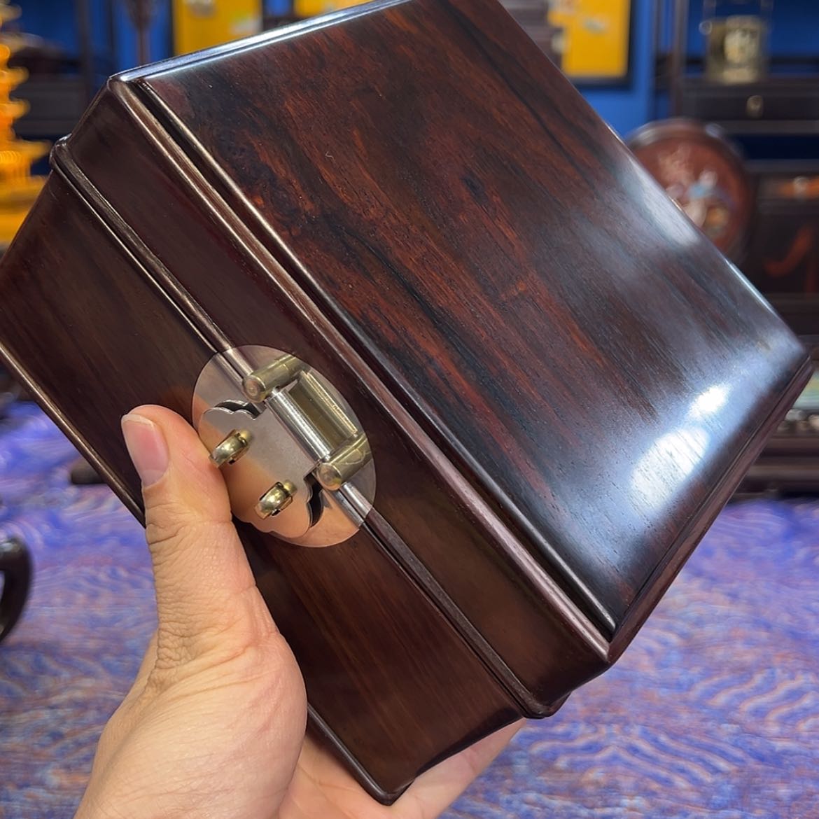 【闪购商品】红酸枝木类成套家具盒子