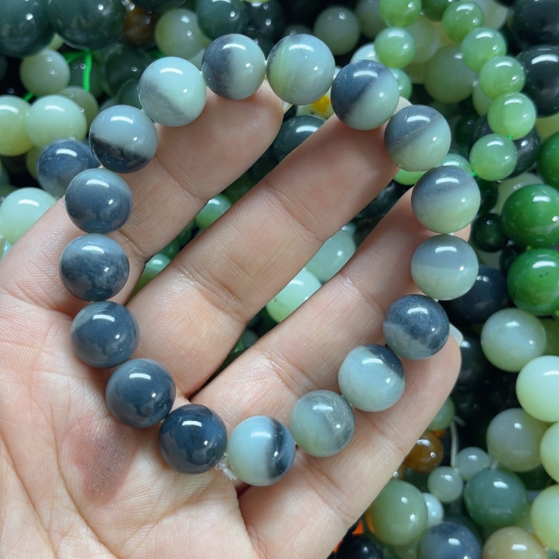 和田玉手链未镶嵌