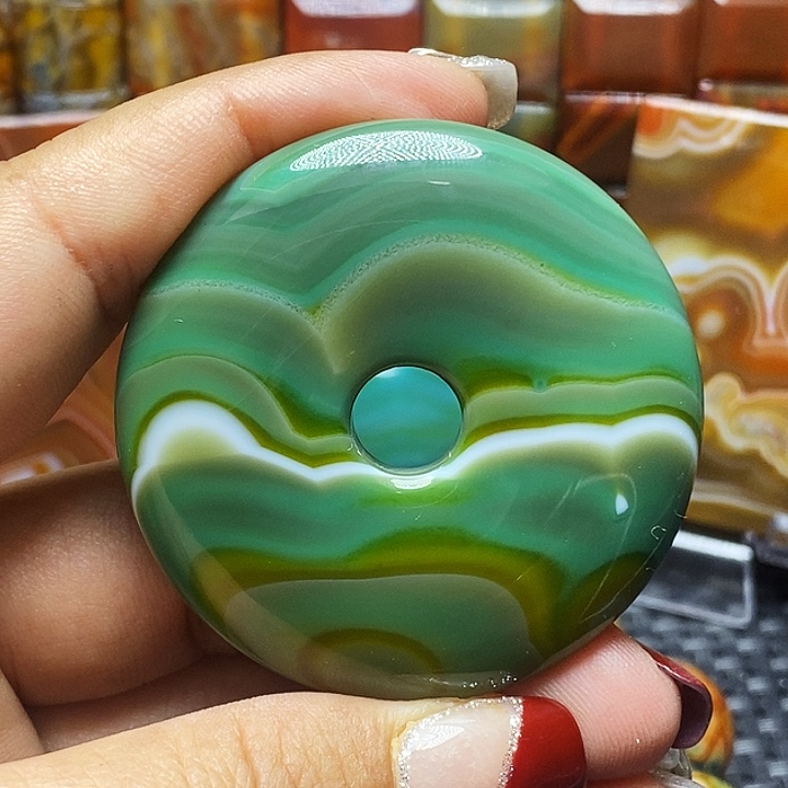 玛瑙/玉髓未镶嵌颈饰