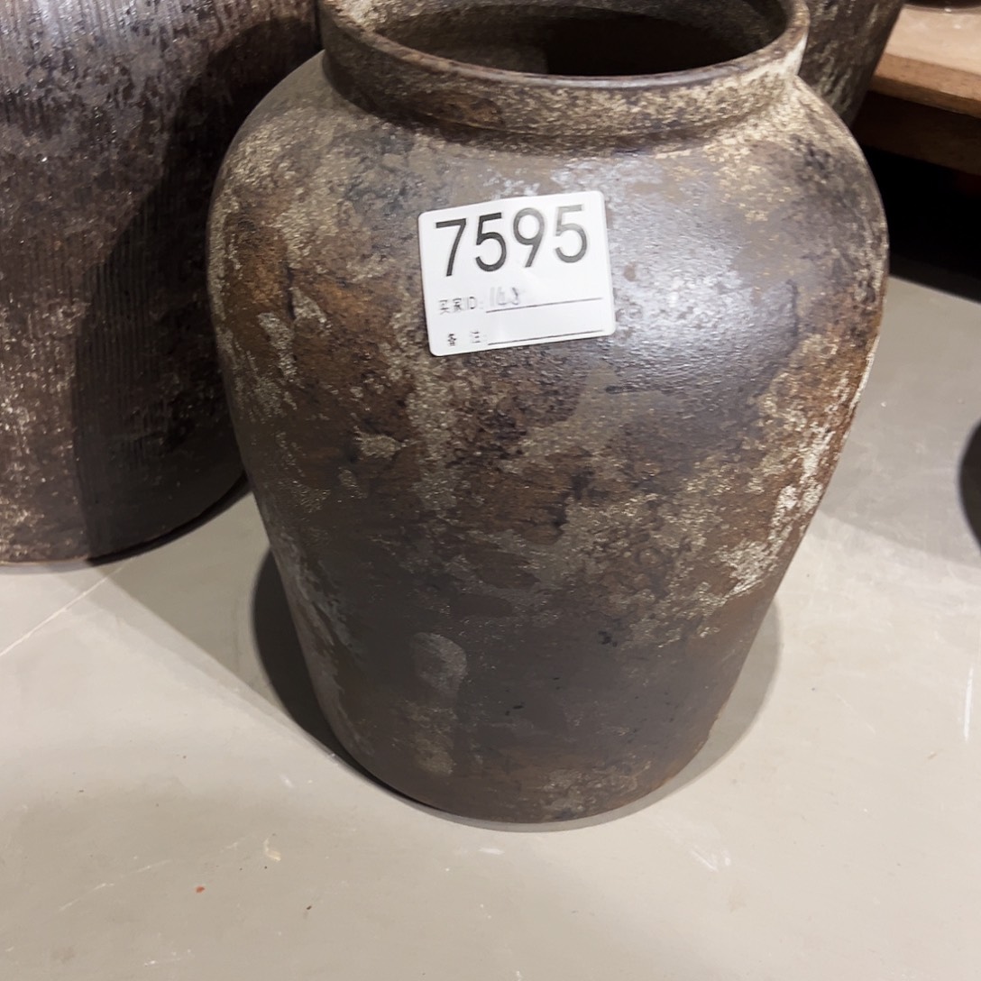 瓶7595高29口14陶瓷花瓶无孔